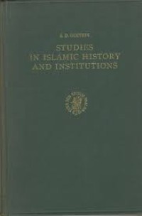 Studies In Islamic History And Institutions