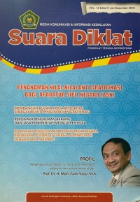 Suara Diklat Volume 14 Edisi 2, Juli - Desember 2019