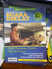 Suara Diklat Volume IV Nomor 04, Oktober - Desember 2009