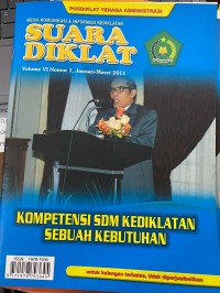 Suara Diklat Volume VI Nomor 1, Januari-Maret 2011
