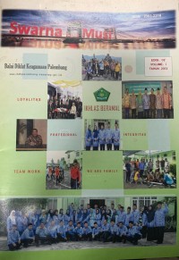 Swarna Musi Edisi 2 Volume I Tahun 2013