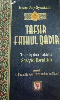 Tafsir Fathul Qadir 2