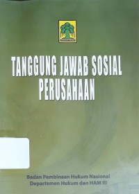 Tanggung Jawab Sosial Perusahaan