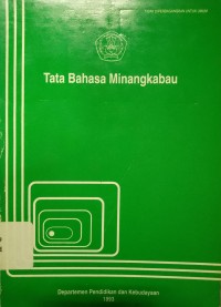 Tata Bahasa Minangkabau