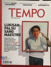 Tempo Nomor 17 Edisi 25 Juni - 1 Juli 2012