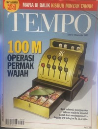 Tempo Nomor 28 Edisi 3-9 September 2007