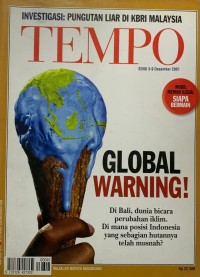 Tempo Nomor 41 Edisi 3 - 9 Desember 2007