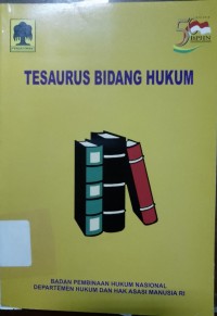 Tesaurus Bidang Hukum