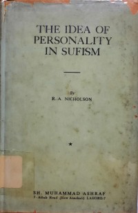 Image of The Idea of Personality In Sufism