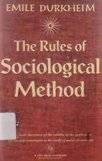 The Rules of Sociological Method