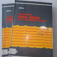 Transformasi Sosial Budaya Dalam Pembangunan Nasional