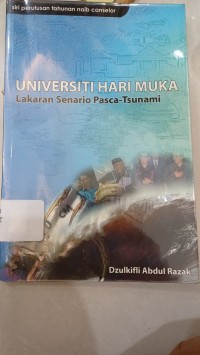 Universiti Hari Muka Lakaran Senario Pasca Tsunami