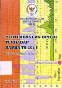 Keputusan Dewan Perwakilan Daerah Republik Indonesia Nomor 52/DPD RI/IV/2009-2010 Tentang Pertimbangan DPD RI Terhadap RUU RI Tentang Anggaran Pendapatan dan Belanja Negara Tahun Anggaran 2011