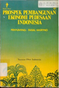 Prospek Pembangunan Ekonomi Pedesaan Indonesia