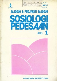 Sosiologi Pedesaan Jilid 1