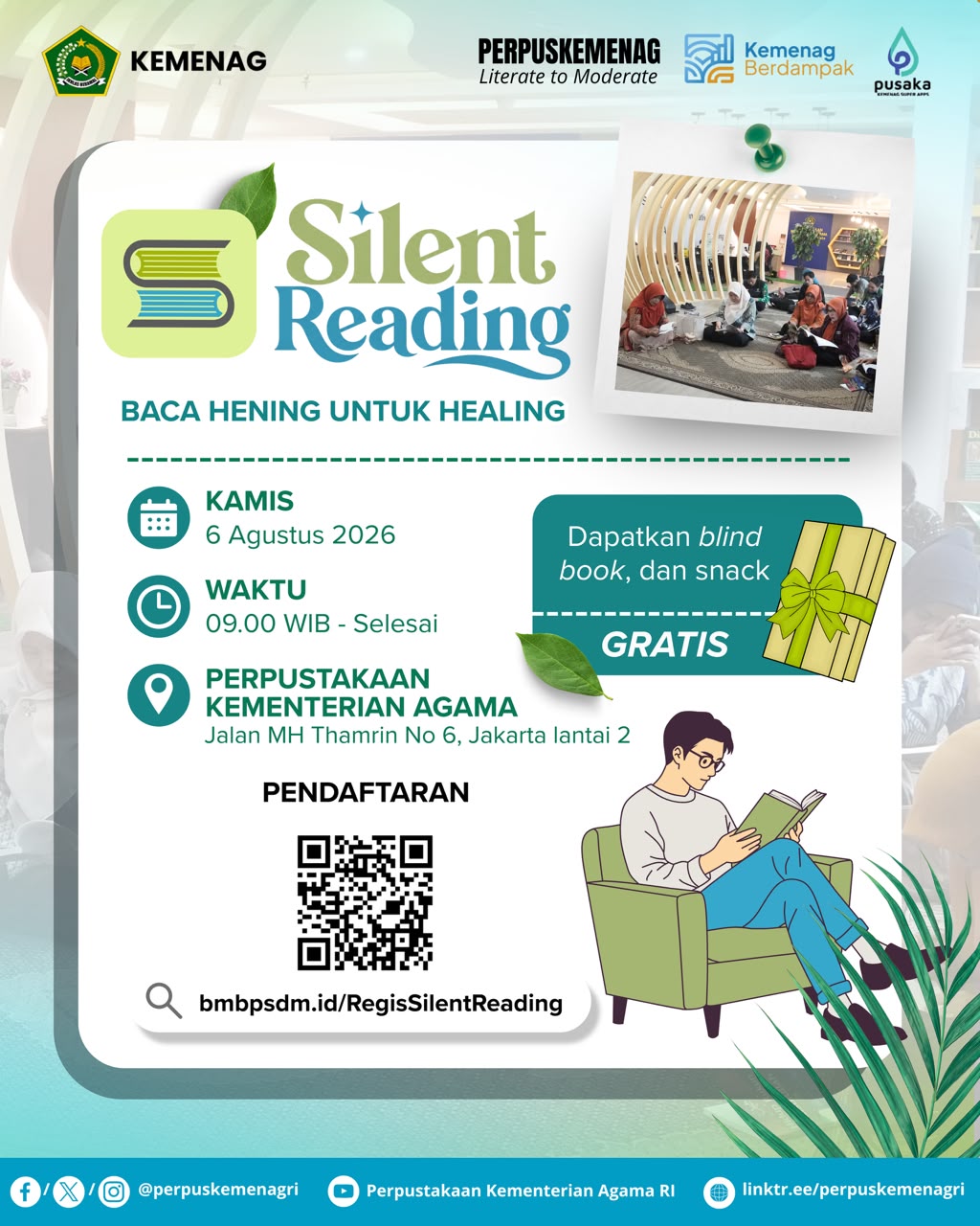 Silent Reading: Baca Hening untuk Healing