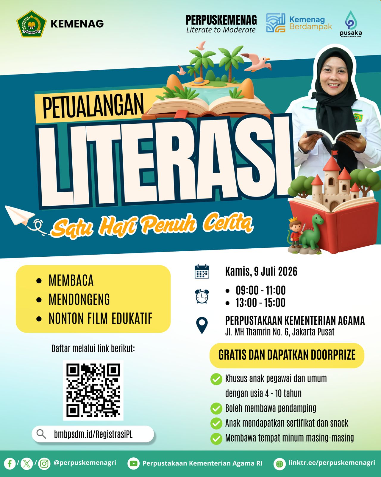 Petualangan Literasi: Satu Hari Penuh Cerita