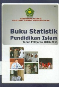 Image of Buku Statistik Pendidikan Islam Tahun Pelajran 2010/2011