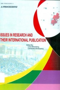 Issues in research and their international publication: a proceeding