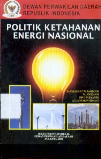 Politik Ketahanan Energi Nasional