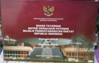 Bahan Tayangan Materi Sosialisasi Putusan Majelis Permusyawaratan Rakyat Republik Indonesia : Ketetapan MPR RI dan Keputusan MPR RI