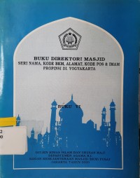 Buku Direktori Masjid Propinsi DI. Yogyakarta Buku VI