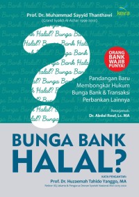 Bunga Bank Halal