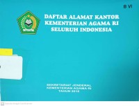 Daftar Alamat Kantor Kementerian Agama RI Seluruh Indonesia