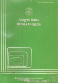 Image of Geografi Dialek Bahasa Atinggola