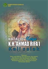 Image of Katalog Karya K.H. Ahmad Rifa'i Kalisalak