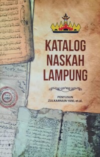 Image of Katalog Naskah Lampung