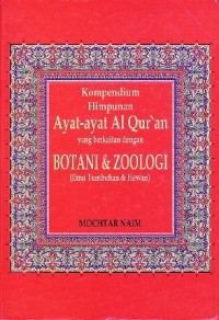 Image of Kompendium Himpunan Ayat-ayat Al Qur'an Yang Berkaitan Dengan Botani & Zoologi (Ilmu Tumbuhan & Hewan)