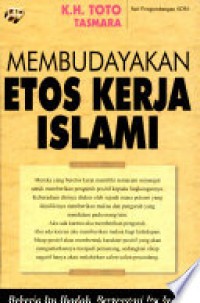 Membudayakan Etos Kerja Islami