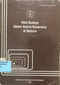 Nilai Budaya dalam Sastra Nusantara di Madura
