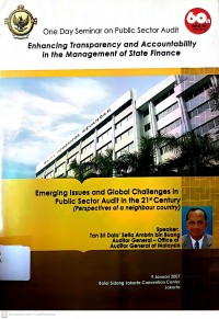 Image of One Day Seminar on Public Sector Audit: Enhancing Transparency and Accountabillity in the Management of State Finance: Emerging Issues and Global Challenges in Public Sector Audit in the 21st Century (Perspectives of a neighbour country)