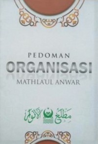 Pedoman Organisasi Mathla'ul Anwar
