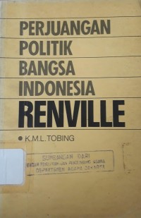 Perjuangan Poliitik Bangsa Indonesia Renville