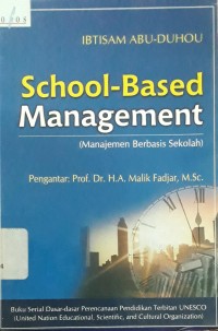 School-Based Management (Manajemen Berbasis Sekolah)
