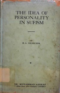 The Idea of Personality In Sufism