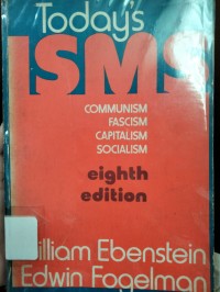 Image of Today's ISMS: Communism, Fascism, Capitalism, Socialism